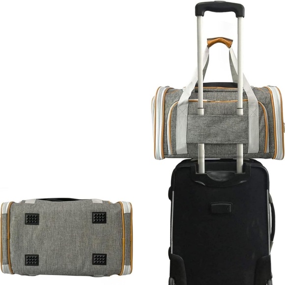 Mr. Peanut’s Platinum Series Double Expandable Pet Carrier NWT Pets up to 15 lb - Picture 7 of 14